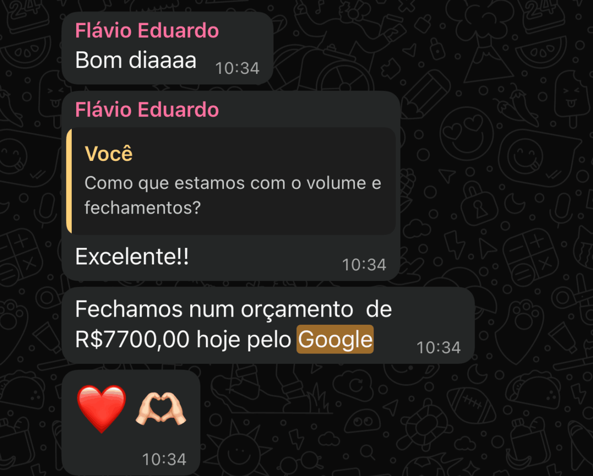 Depoimento Flávio Google