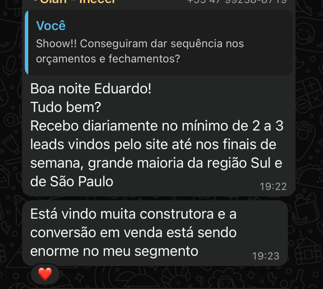 Depoimento Inecel